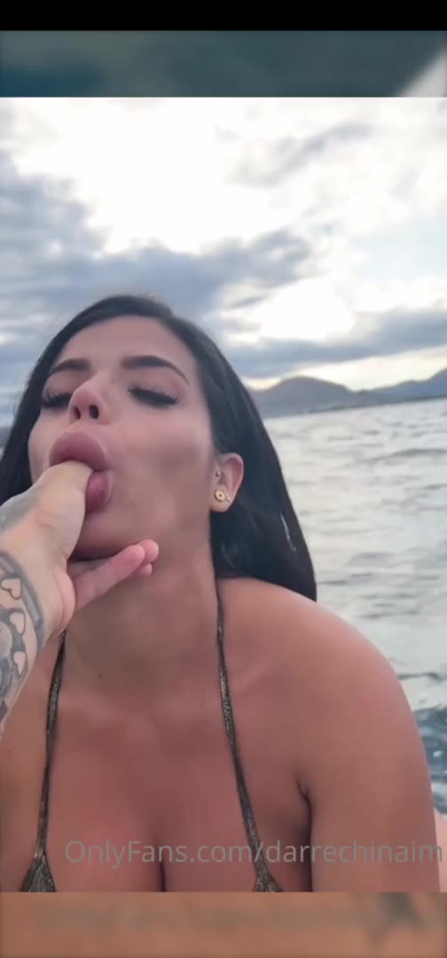Watch tiktoker big dick fucking pussy on a Jetski in Mallorca