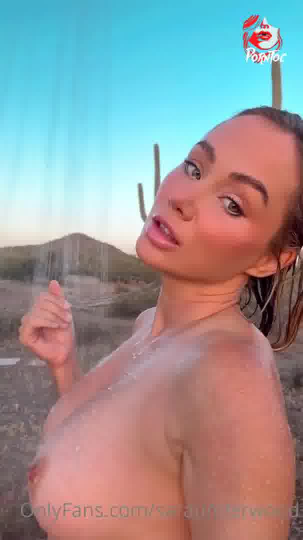 Watch Sara Underwood Nude Desert Shower Leaked Porn Video