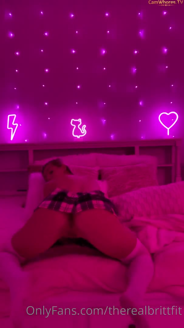 Watch Therealbrittfit Nude School Girl Fucking Porn Video