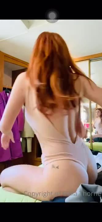 Watch Bella Thorne Teases with Nude Ass