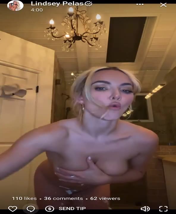 Watch Lindsey Pelas Whipped Cream Shower Video