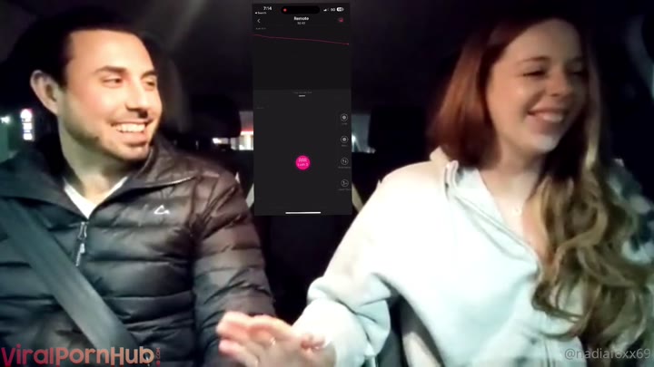 Watch Nadia Foxx Vibrating Pussy in the Car and Fucked Hard Video