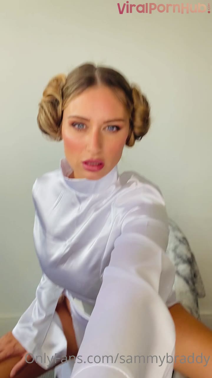 Watch Sammy Braddy Starwars Princess Nude Pussy Tease Onlyfans Porn Leak