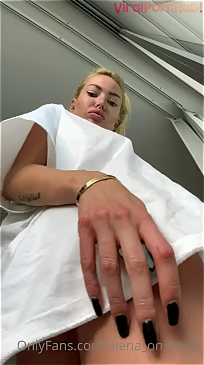 Watch Alena Omovych Shows her Butt Cheeks and Curvy Tits on Cam Onlyfans Video