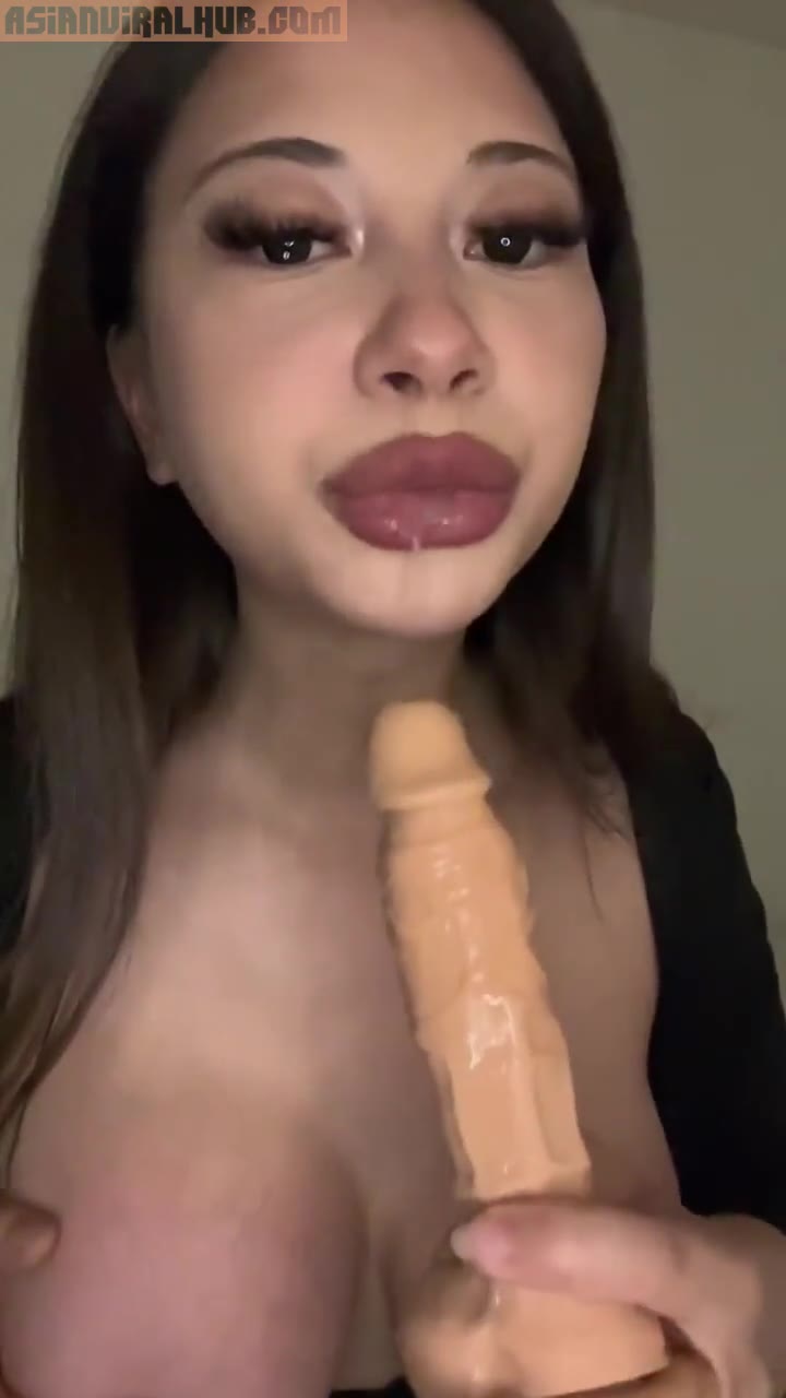 Watch Bbyanni Slutty Asian Sucking Dildo Deepthroat Onlyfans Video