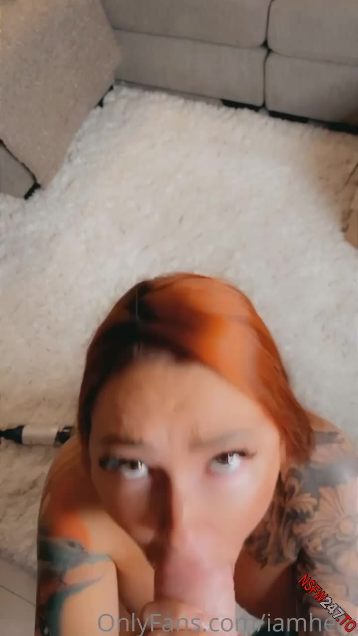 Watch Helene Boudreau dildo blowjob
