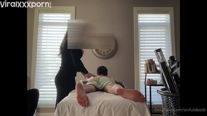 Watch SinfulDeeds Massage Therapy Turns Naughty with Asian Cock for FrenchxRussian Intern in OnlyFans Video
