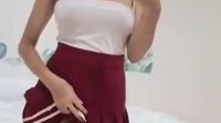 Watch OF Irisadamsone pamer tetek di cermin