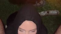 Watch Amy Rose Gives A Blowjob By The Campfire