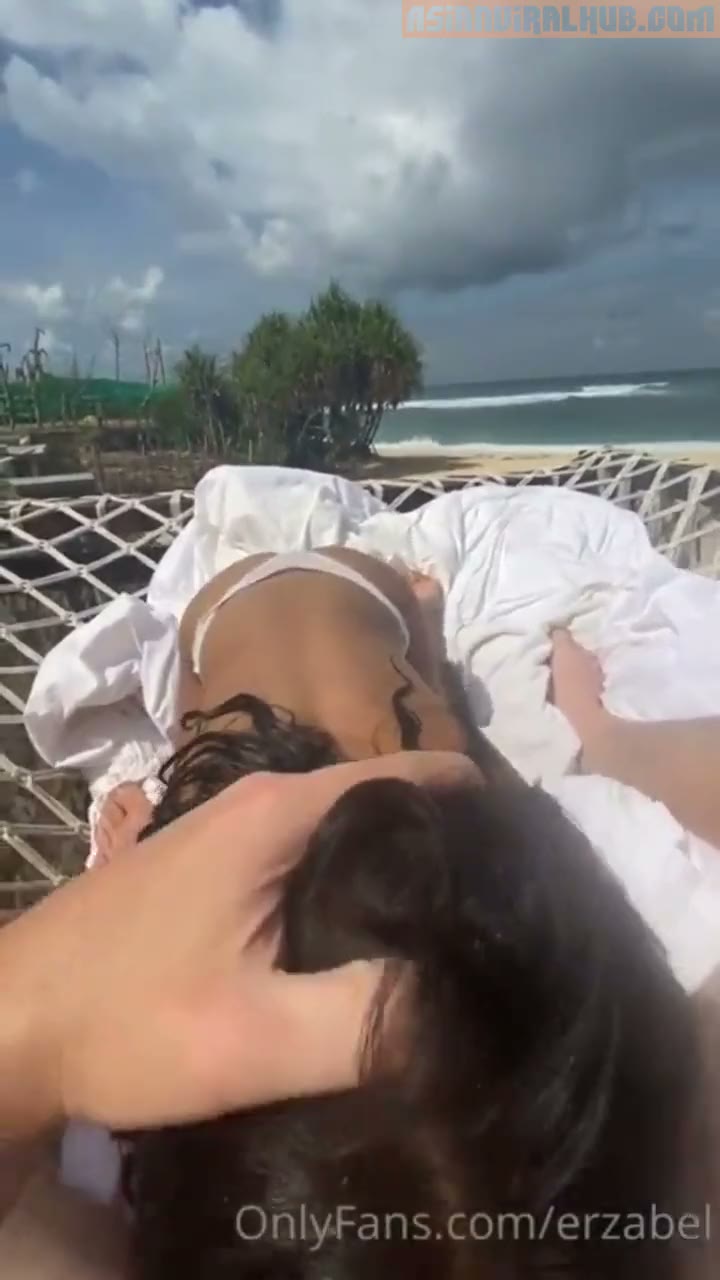 Watch Erzabel Forced Deepthroat Blowjob Outdoor Near Beach And Got Hug