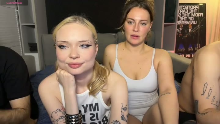 Watch Adrenaline Lush Chaturbate – Foursome Show and Anal Sex