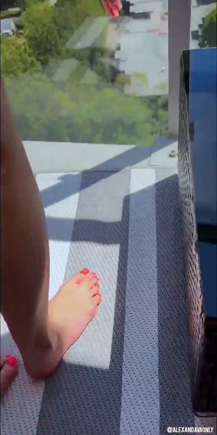 Watch Ava Archer Sex On The Balcony