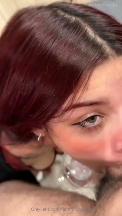 Watch FiammiSxagain OnlyFans Leaked – Drinks Her Man Juices