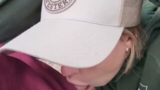 HoneyyBrooks OnlyFans Leaked – Takes A Facial After Outdoor Sex