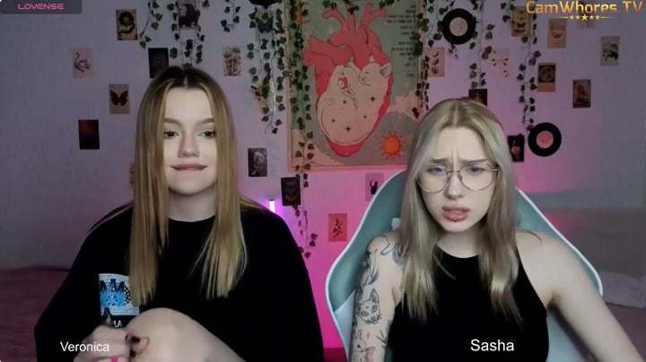 Watch Kitekat – Tattooed Duo Tease & Lesbian Play – Chaturbate