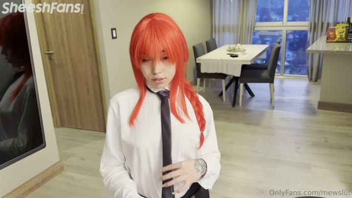 Watch Mewslut Makima Cosplay Doggy Banged And Rides Dick Onlyfans
