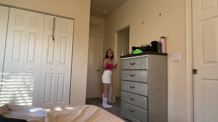 Watch Violet Gems Petite Latina Step Sis Cheats On Her New Boyfriend