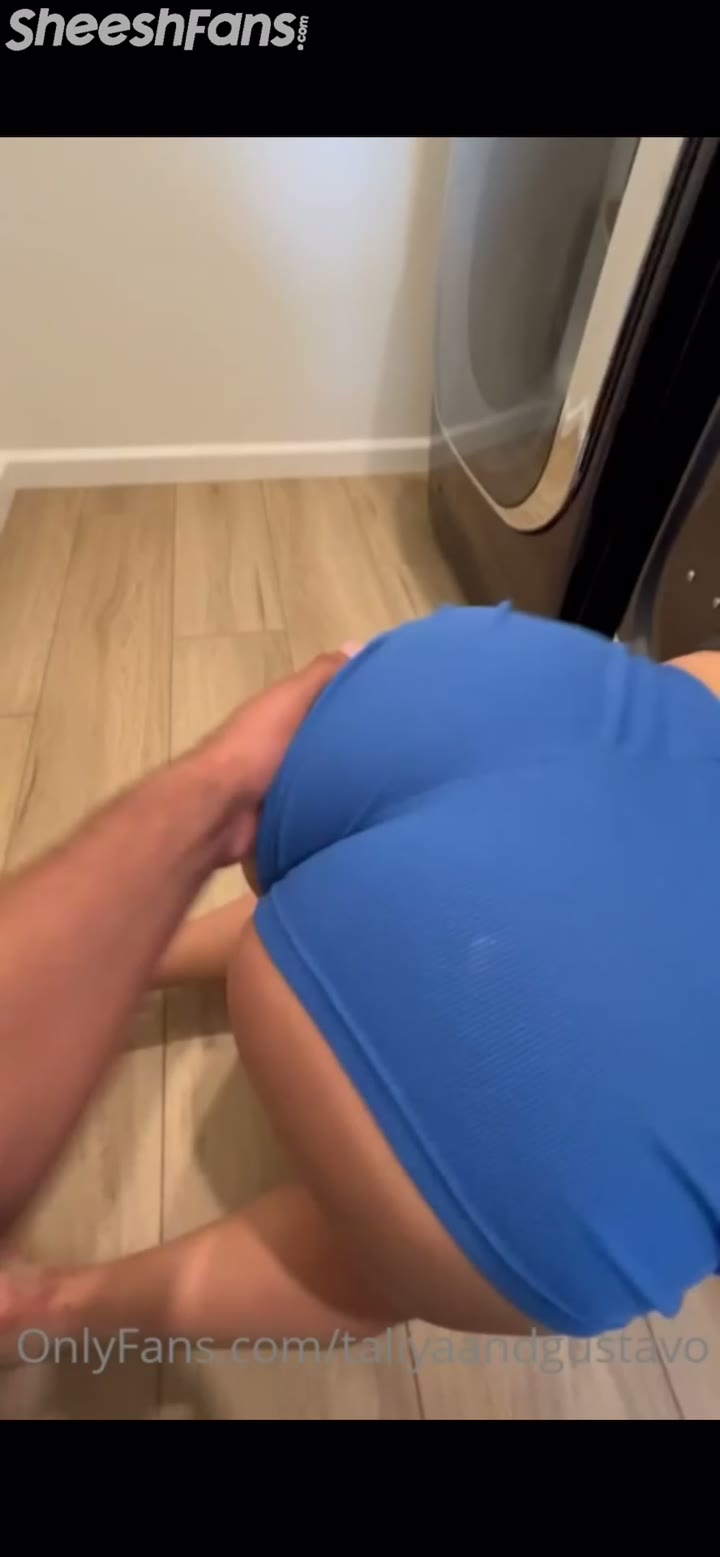 Watch Taliyaandgustavo Washing Machine Stuck Doggy Onlyfans