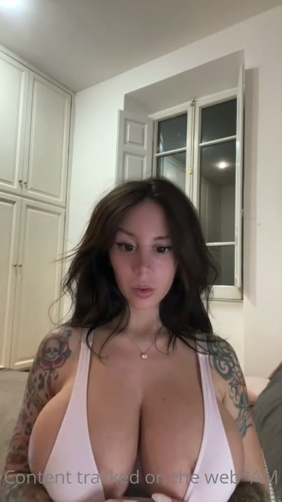 Watch Alex Mucci onlyfans squeezing her big tits on camera