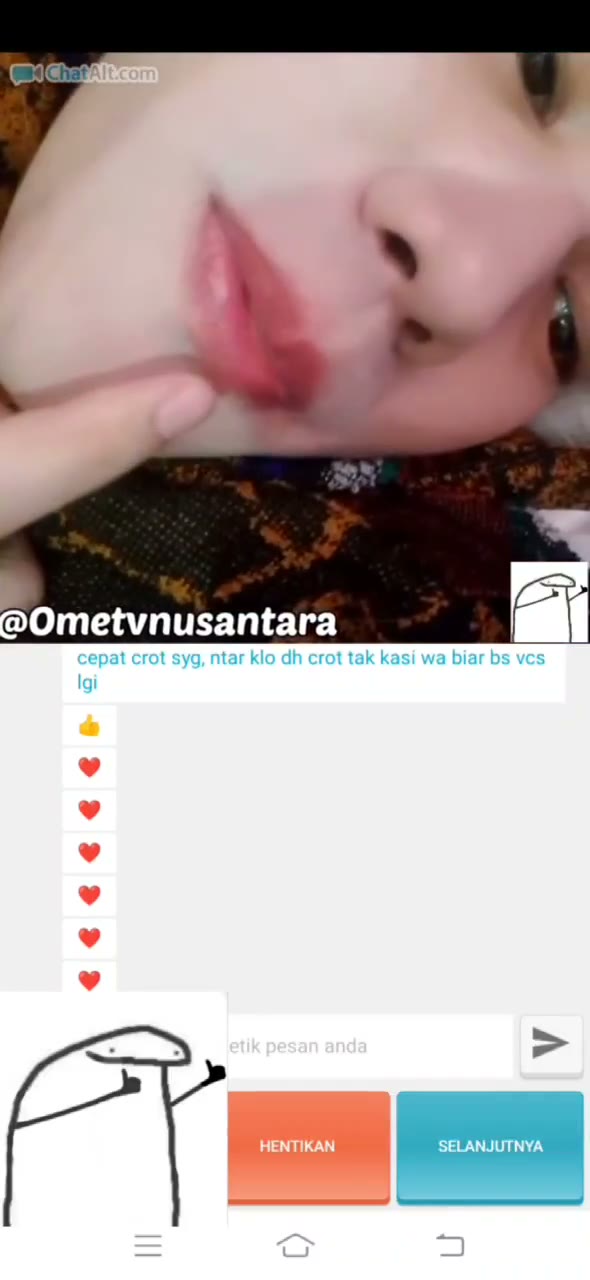 Watch Bokep Indo VCS OmeTV ABG Hijab Cantik Sange