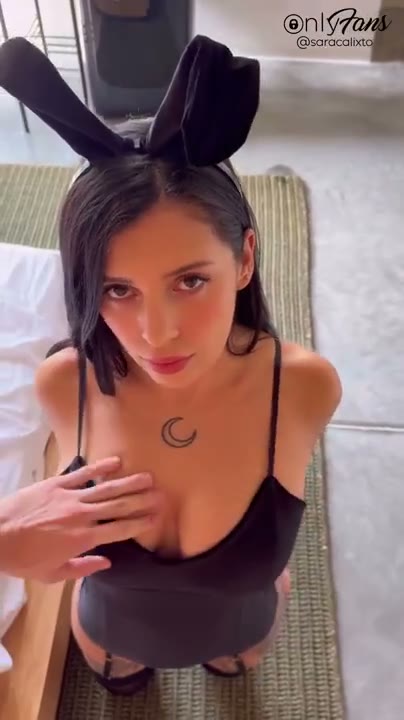 Watch Sara Calixto Naughty Bunny Bondage Fuck NEW BG