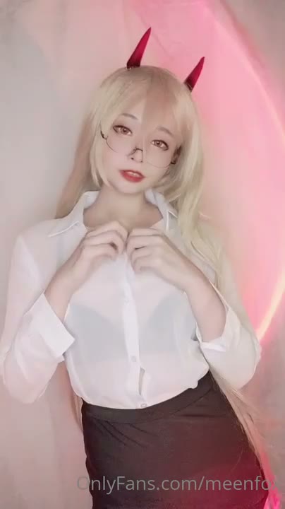 Watch blonde devil secretary tease video Meenfox