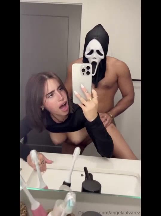 Watch Angela Alvarez Scream Ghost Scare Me and Fuck Me Video Leaked