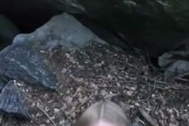Anna Kopf Risky Doggy Fucked Outdoor After Blowjob Infront A Cave Onlyfans POV