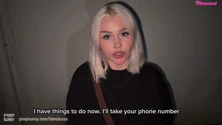 Watch Blondessa Flashes Her Tits On The Street On First Date! They’re Fucked On The Second Day!