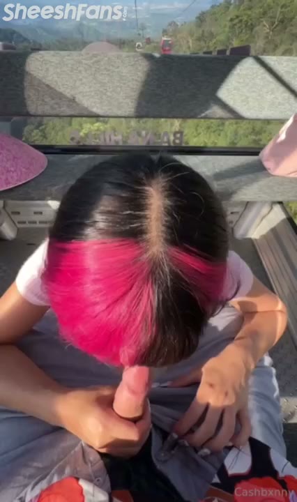 Watch Cashbxnny Cable Car POV Blowjob Onlyfans