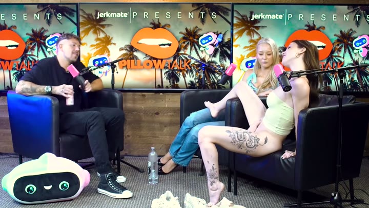 Watch Dainty Wilder Squirts On PillowTalk Podcast