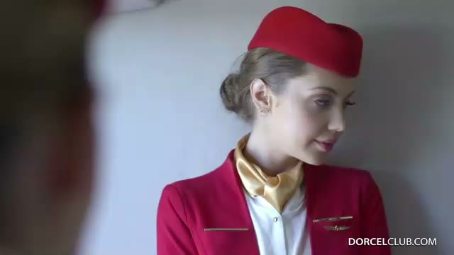 Watch Elena Koshka Secretly Having Sex With Passenger On The Plane