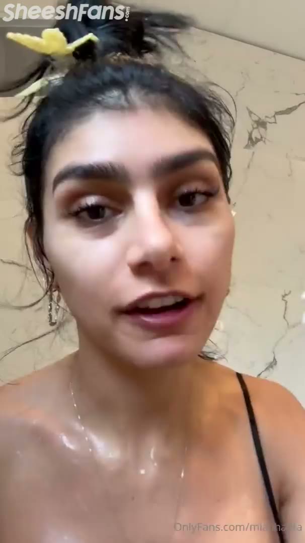 Watch Mia Khalifa Performs A Steamy Strip Tease In The Shower