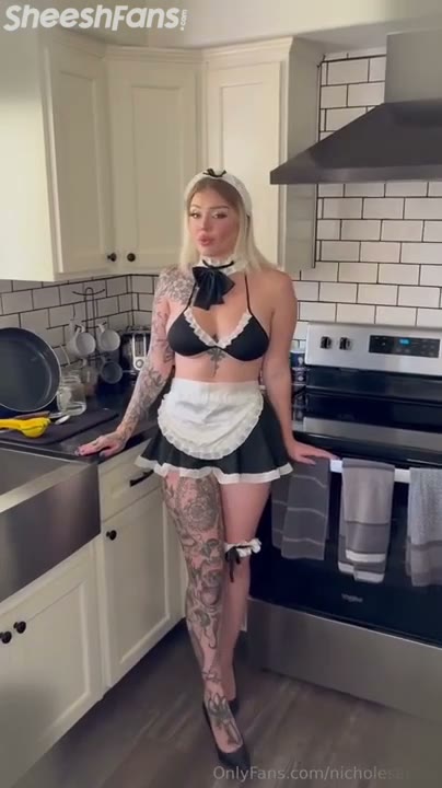 Watch Nichole Saphir Takes A Hard Anal Pounding As A Maid