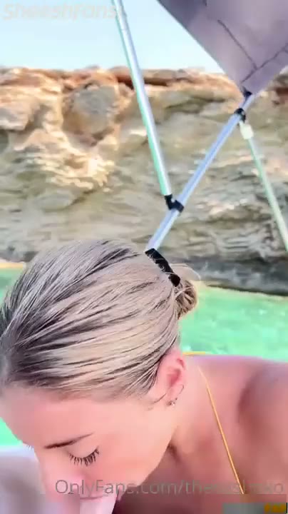 Watch Sharnaxo Beckman Rides Cock In POV Boat Session