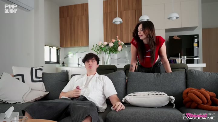 Watch Stepsister Eva Soda Caught Me Masturbating And She Helps Me