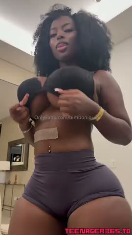 Watch Adiza Sankofa Bimbonique Bouncing Her Ebony Ass Slipping Her Panty Onlyfans Video
