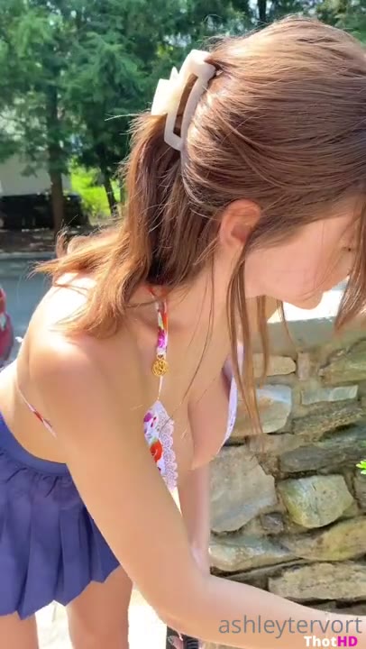 Watch Ashley Tervort Bikini Outdoor NSFW
