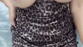 Asiangoodgirl Perky Tits Out Joi In Lepoard Dress Onlyfans