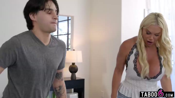 Watch Australian mature stepmom with huge tits fucks American stepson