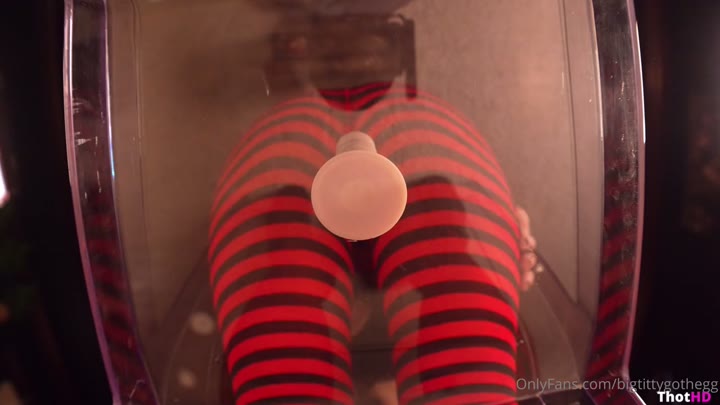 Watch BigTittyGothEgg Pantyhose Thighhighs Leak