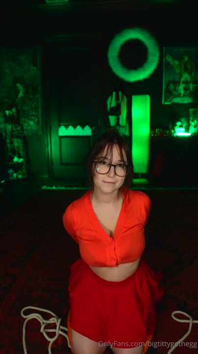 Watch BigTittyGothEgg Velma Dildo Fuck Video Leaked