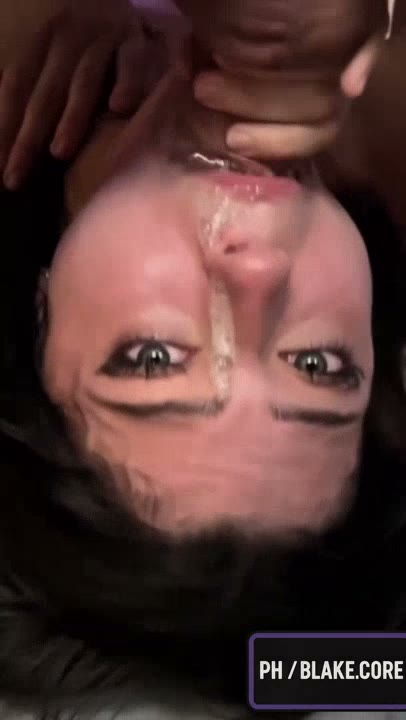 Watch Blake Core’s Amateur Deepthroat Blowjob with Cumshot Surprise
