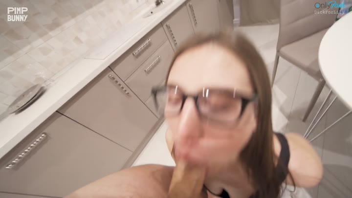Watch Clumsy Lily Pours Tea On My Dick And Checks It For Burns