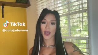 Cora Jade Aka Elayna Black Onlyfans Video Showing Big Tits