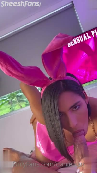 Watch Daniela Antury Plays Bunny And Takes A Hard Cock