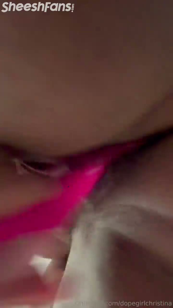 Watch Dopegirlchristina Ebony Digging Creamy Nude Pussy Hole Onlyfans