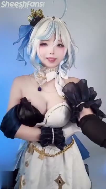 Watch Furina Cosplay Star ChuChu Pleasures Herself Solo
