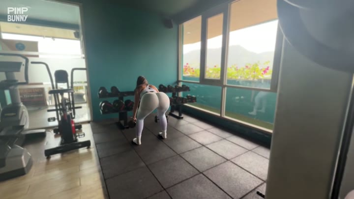 Watch Hot Gym Girl Titfuck And Hard Doggy Style Creampie