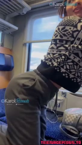 Watch Karol Rosado Gets Roughly Fucked On A Train Sex Tape By Onlyfans